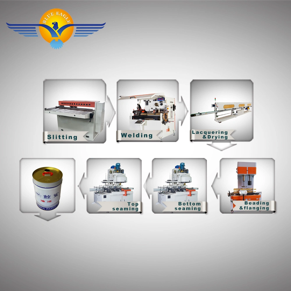 Automatic Tin Can Seamer for All Type of Cans for All Type of 0.1-25L Tin Can Production Line