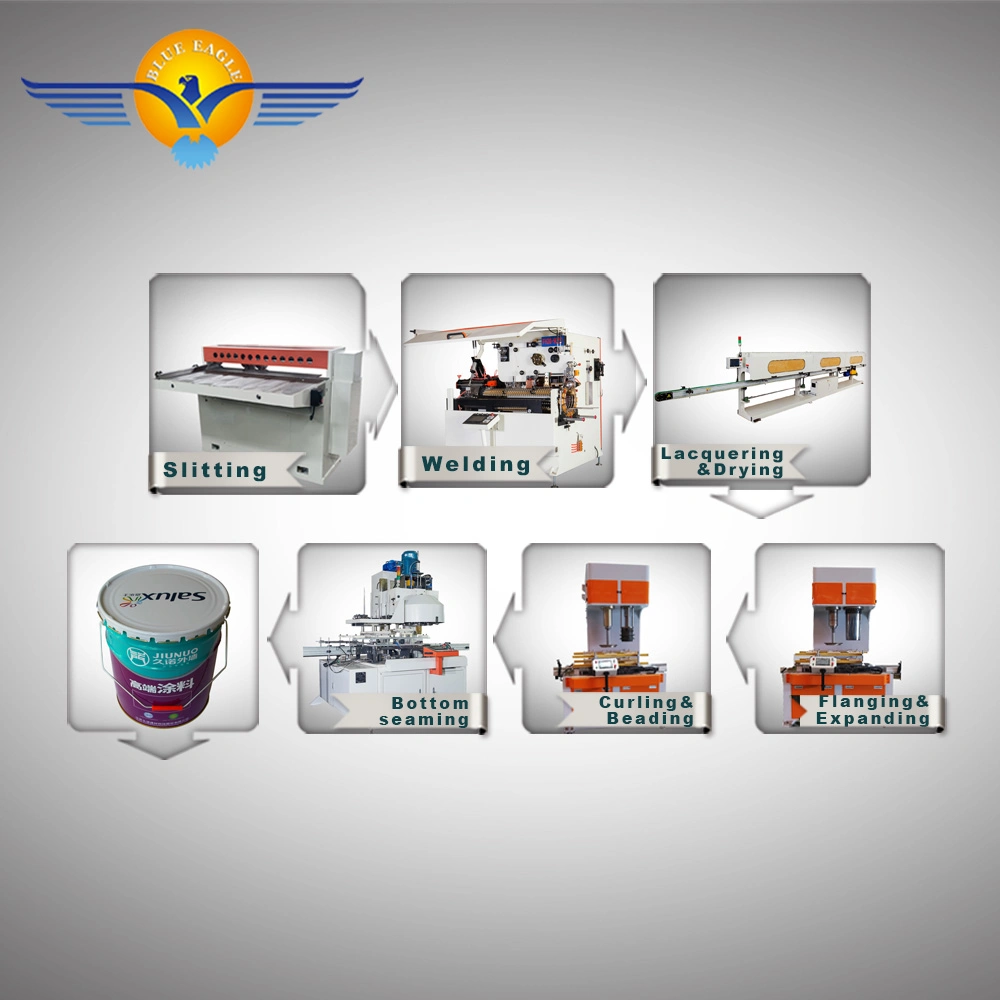 Automatic Seamer	for All Type of Cans for All Type of 0.1-25L Tin Can Production Line