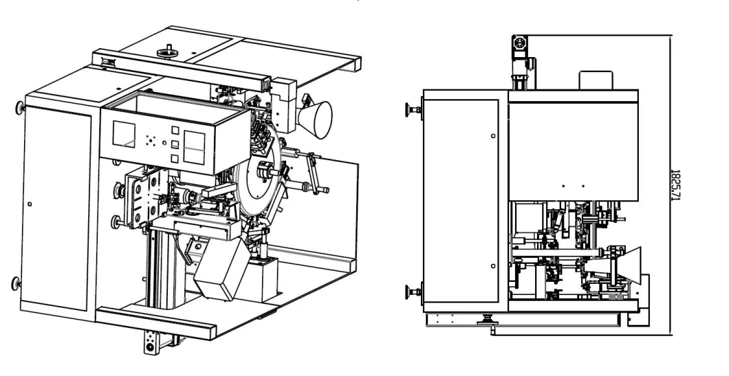 Rotor Pump Liquid Automatic Food Packaging Multi-Function Packing Stretch Wrapping Filling Pack Sealing Wrap Shrink Packager Vertical Pillow Flow Machine