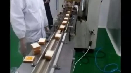 Confezionatrice automatica a flusso automatico con servomotore approvata CE per alimenti, pane, confezionamento/avvolgimento/imballaggio/avvolgimento/sigillatura/macchina orizzontale di dolci